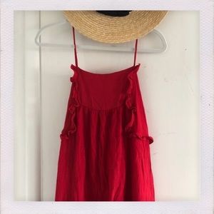 ❤️ red Zara maxi dress ❤️